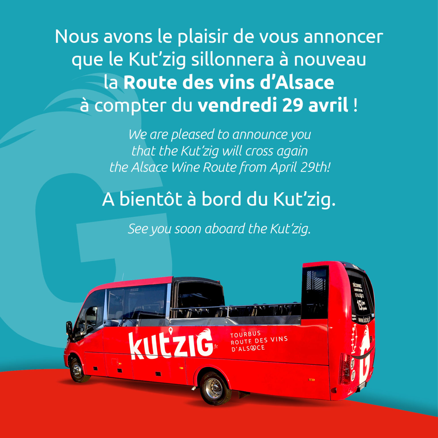 HOMEPAGE - Kutzig Open-top bus of the Alsatian Wine Route